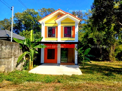Houses for rent Chiang Mai : House for Rent near Wat Chang Keng & Wat Saraphi | 1 Min from Ton Yang Road | Business Registration Allowed | Storefront Addition Permitted