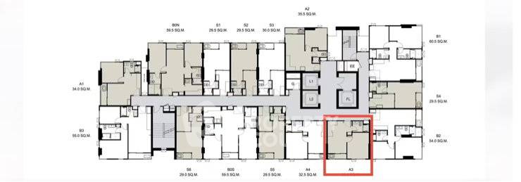 รูป เลี้ยงสัตว์ได้ ชั้น 27 คอนโด 1 ห้องนอน Maru Ekkamai 2 ใกล้ BTS เอกมัย (ID 3192027) - รูปที่ 10/15
