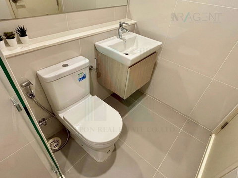 🎊 For Rent Condo LIFE RAMA 4 - ASOKE Building 1, Floor 17,Studio, Room size 26 sqm