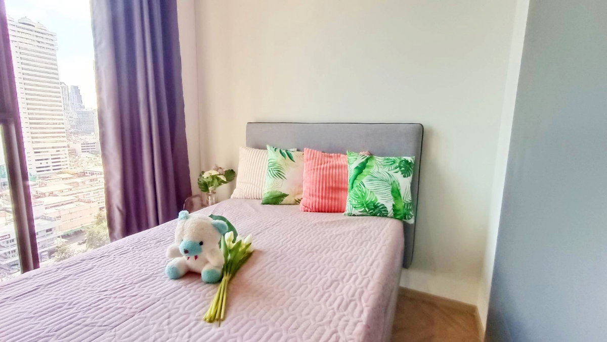 picture For Sale Chapter Chula-Samyan 2 Bed 1 bath 51 Sq.m, Fl. 17th, near BTS Chongnonsri - 8/10