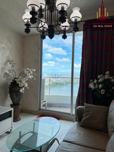 1-bed condo for sale, 51 sqm, Supalai River Place