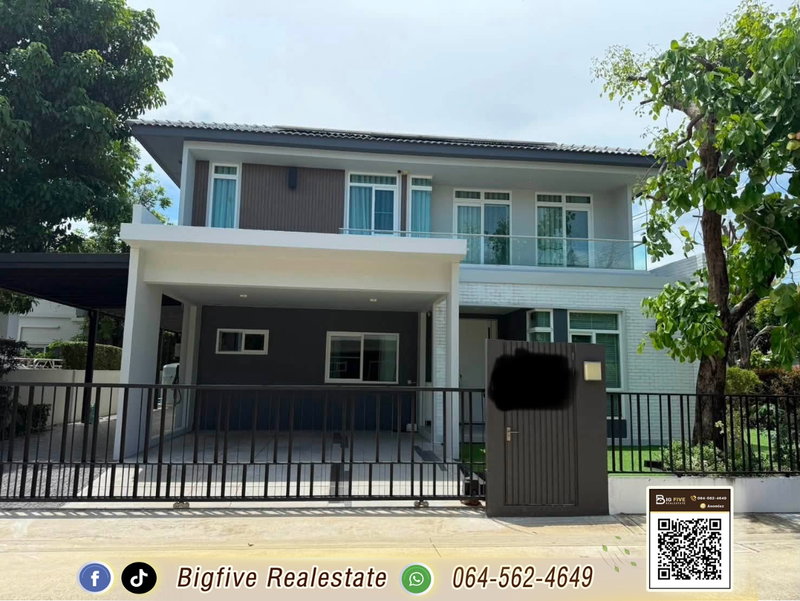 บ้านเดี่ยวให้เช่า :  CO69-007    เช่า บ้านเดี่ยว มัณฑนา 2 บางนา กม.7 MANTANA 2 BANGNA KM.7  เดินทางสะดวกพร้อมอยู่