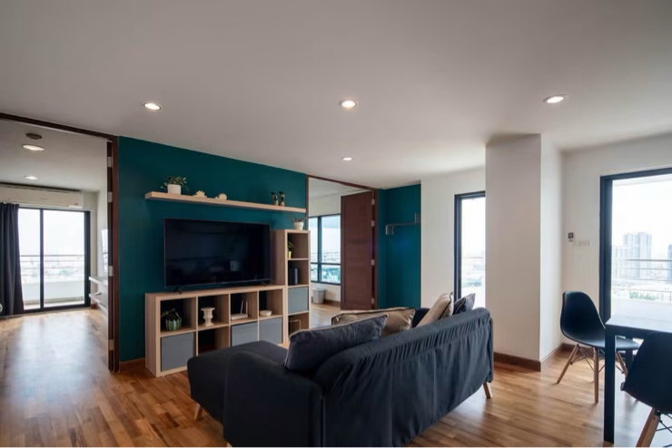 picture Sarin Place Ratchada 46 ✨ Large 2BR corner unit | 22nd floor | Spacious balcony | Ready to move in immediately - 6/16