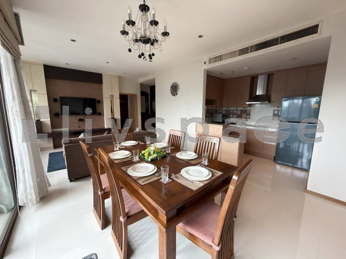 รูป ▚ L05C04ツ ให้เช่า: The Emporio Place 2 Bed 2 Bath 101ตร.ม. ชั้นสูง พร้อมอยู่ รวมบริการแม่บ้านและซักผ้า✨ - รูปที่ 3/16