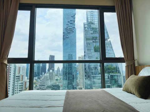 The Address Sathorn | ห้อง 1 ห้องนอนสุดหรู รีโนเวทใหม่ พร้อมวิวตึกมหานคร – 35,000 บาท/เดือน