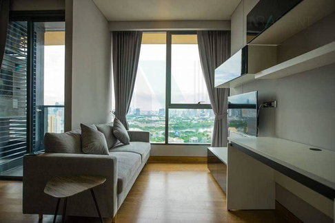 🚩 For Rent Condo THE LUMPINI 24 Building 1, Floor 29,1 bed room, Room size 38.00 sqm