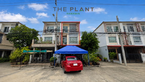 ขายทาวน์โฮม 3 ชั้น หลังมุม The Plant Citi Nawamin 86 บ้านบิวท์อินพร้อมอยู่ ใกล้รถไฟฟ้าสายสีชมพู