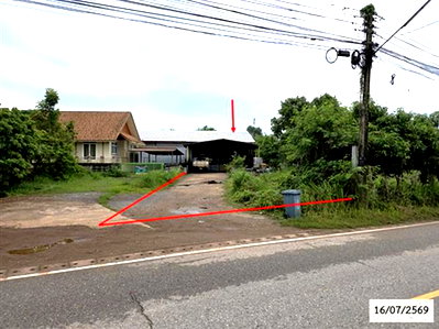 Factory for sale Si Songkhram Nakhon Phanom : FACTORY 381 Sq.w. Si Songkhram Nakhon Phanom for 3M