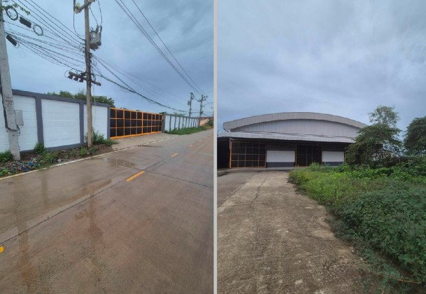 รูป ให้เช่าโกดังพร้อมสำนักงาน พื้นที่โกดัง 2,300 ตารางเมตร / ในโกดังมีเครน / ทำเล ลาดหลุมแก้ว / ซอยคลองโซน / รถเทรลเลอร์ เข้าออกได้ - รูปที่ 5/8