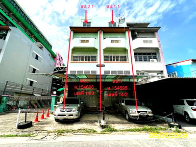 อาคารพาณิชย์ ม.เทคโนโลยีพระจอมเกล้าพระนครเหนือ (มจพ.) : อาคารพาณิชย์ 40.8 ตร.วา เขตบางซื่อ กรุงเทพมหานคร 11.9M
