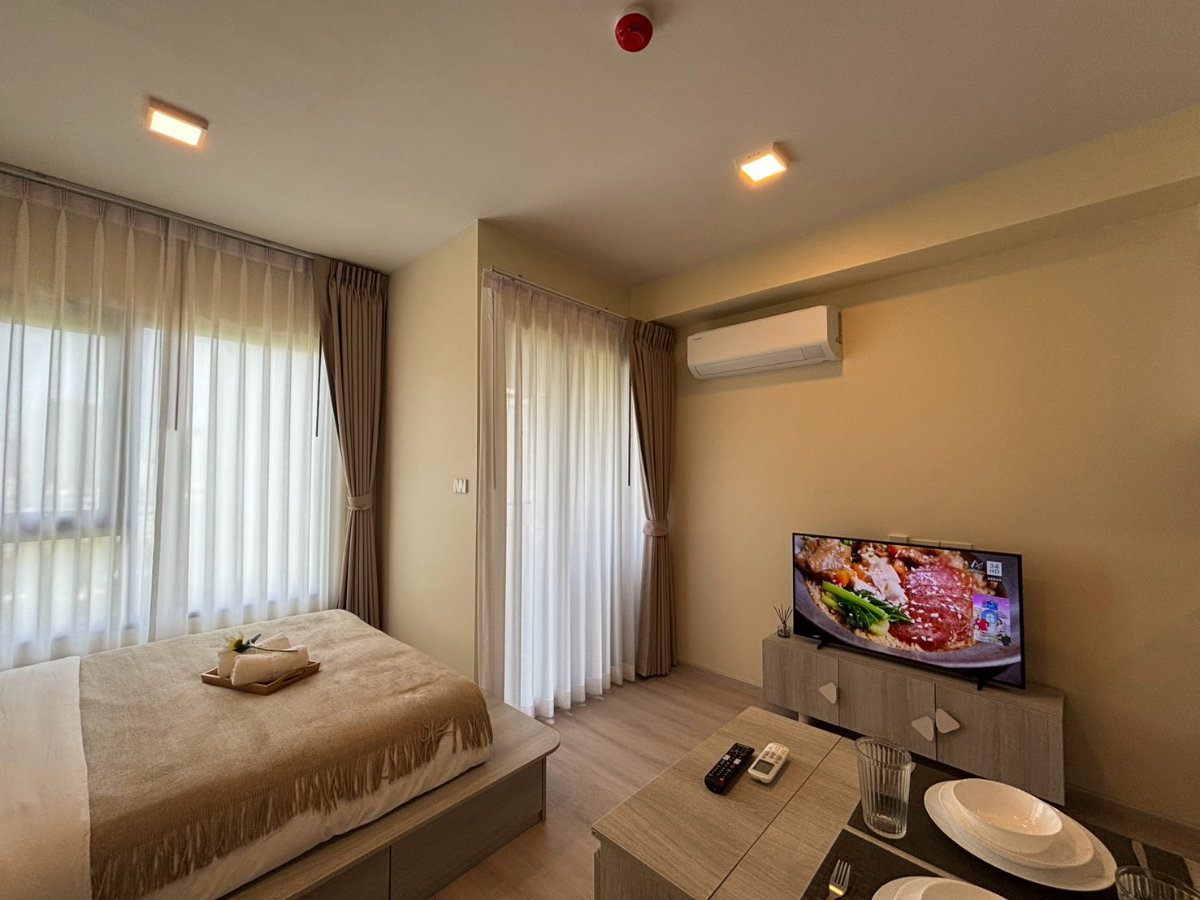 รูป For Rent: COBE Ratchada Rama 9 — pet-friendly, resort-style living near MRT Thailand Cultural Centre. - รูปที่ 2/34