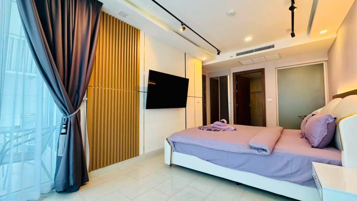 รูป Grand Avenue Residence วิวสระ pool access คอนโดพัทยากลาง ซ.บัวขาว 47ตารางเมตร 1นอน 1น้ำ โควต้าต่างชาติ - รูปที่ 6/13