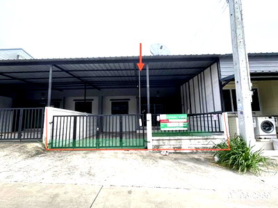 Townhouses for sale Ammata City Industrial Estate : TOWN HOUSE 23.5 Sq.w. Pluak Daeng Rayong for 1.9M
