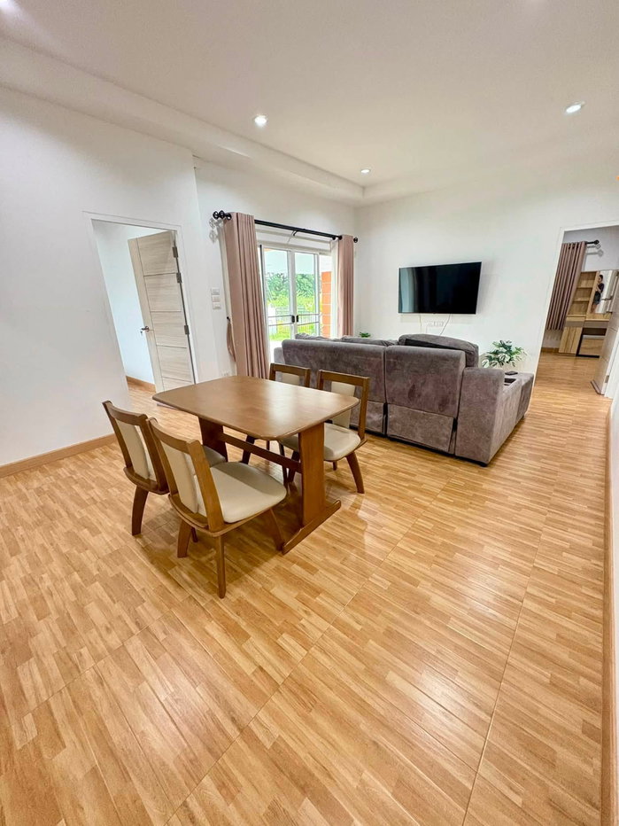 รูป POS บ้านเดี่ยวชั้นเดียว หนองจ๊อม, สันทราย ทำเลสงบ ใกล้เมือง น้ำไม่ท่วม, เฟอร์นิเจอร์และเครื่องใช้ไฟฟ้าครบ พร้อมอยู่ - รูปที่ 8/12
