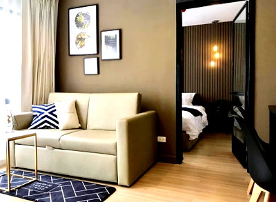 คอนโดให้เช่า : ให้เช่าคอนโด The Nest Sukhumvit 22 ( BTS พร้อมพงษ์ , MRT ศูนย์ประชุมแห่งชาติสิริกิติ์) เฟอร์บิ้วอิน เครื่องใช้ไฟฟ้าครบ @onestepliving