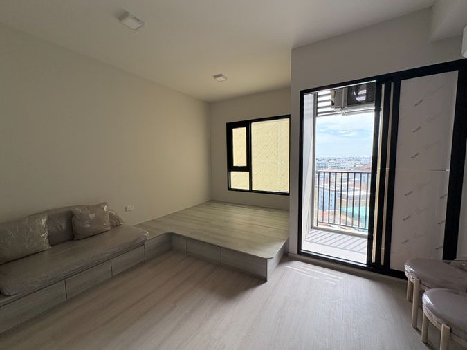 Studio condo for rent, 26 sqm, COBE Ratchada - Rama 9