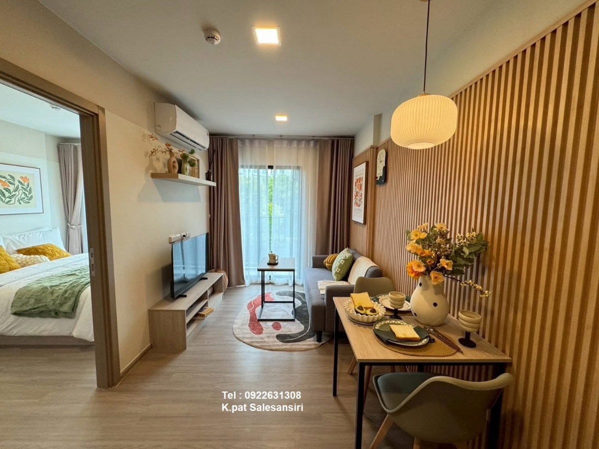 รูป 🔑 เปิดขาย Dcondo Sense บางแสน ห้องสวยพร้อมอยู่ ราคาดี ทำเลใกล้ม.บูรพา - รูปที่ 1/21