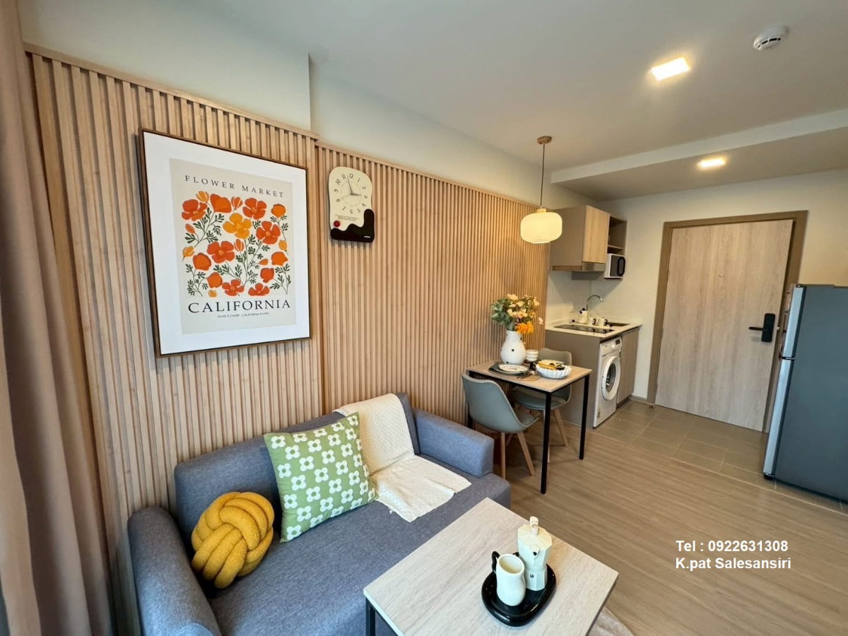 รูป 🔑 เปิดขาย Dcondo Sense บางแสน ห้องสวยพร้อมอยู่ ราคาดี ทำเลใกล้ม.บูรพา - รูปที่ 3/21