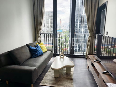1 Bed Large Room City View Fully furnished Condo Good Location Close To MRT Phra Ram 9 @ The Line Asoke-Ratchada