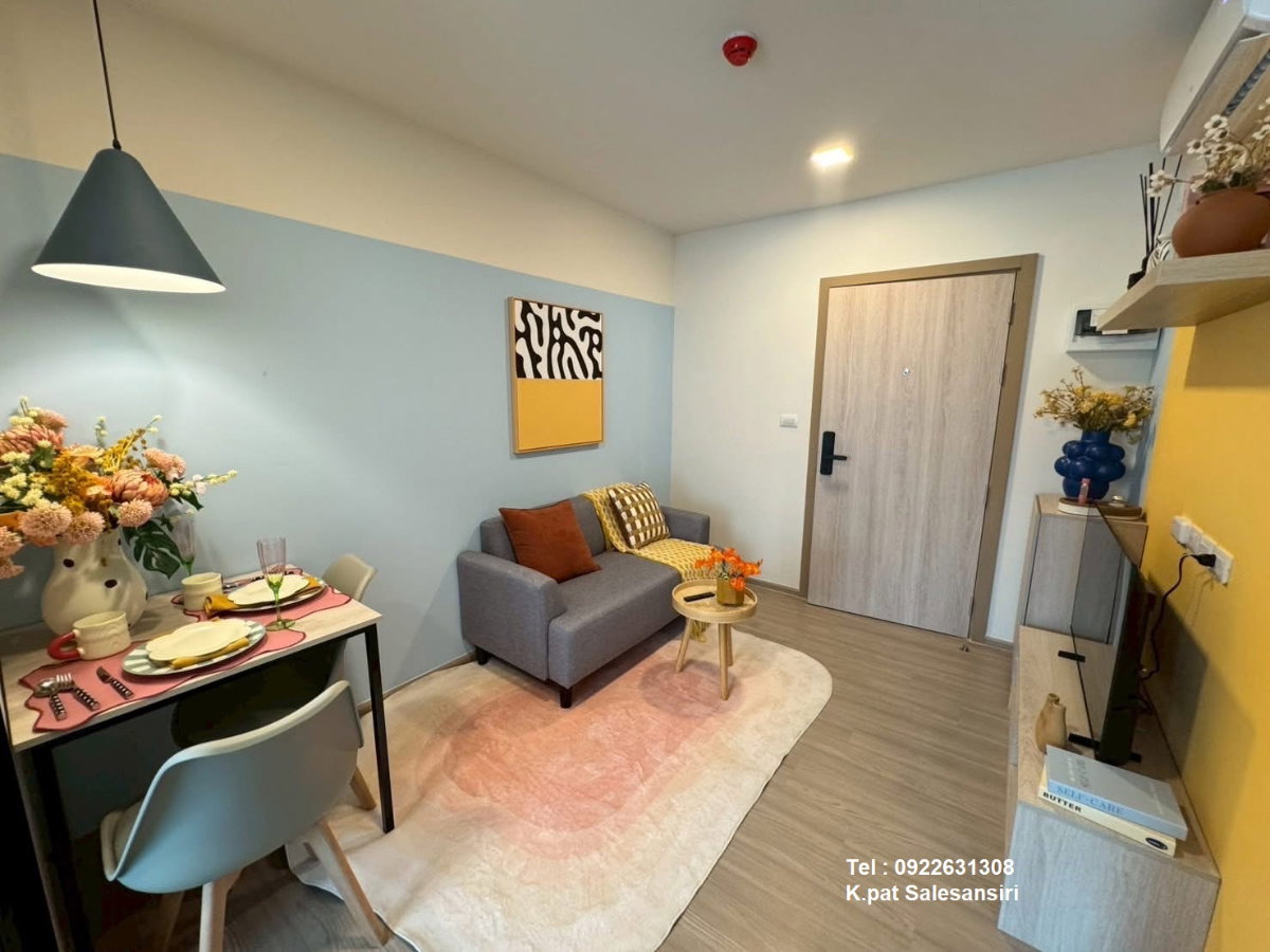 รูป ⭐ Dcondo Sense บางแสน ห้องแต่งสวย พร้อมอยู่ ทำเลฮิต ใกล้ม.บูรพา - รูปที่ 5/20