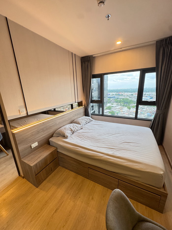 รูป Condo for RENT : Life Rama 4 Asoke 𝐒𝐢𝐳𝐞 : 30 sqm. 𝐓𝐲𝐩𝐞 : 1 Bed 1 Bath / City View 𝐅𝐥𝐨𝐨𝐫 : 27th ✅Fully furnished - รูปที่ 6/13