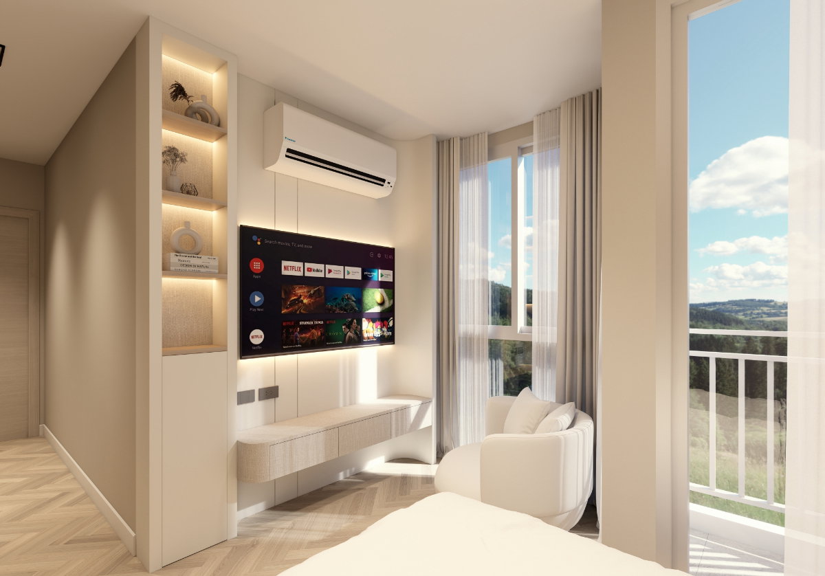 รูป Rare Family Unit | ใกล้ มช. | คอนโดหรู Punna Residence 5 วิวสระ ห้องใหญ่ 2 นอน 2 น้ำ | ทำเลหน้า มช. ห่างประตูหน้ามหาวิทยาลัยเชียงใหม่เพียง 500 เมตร - รูปที่ 13/32