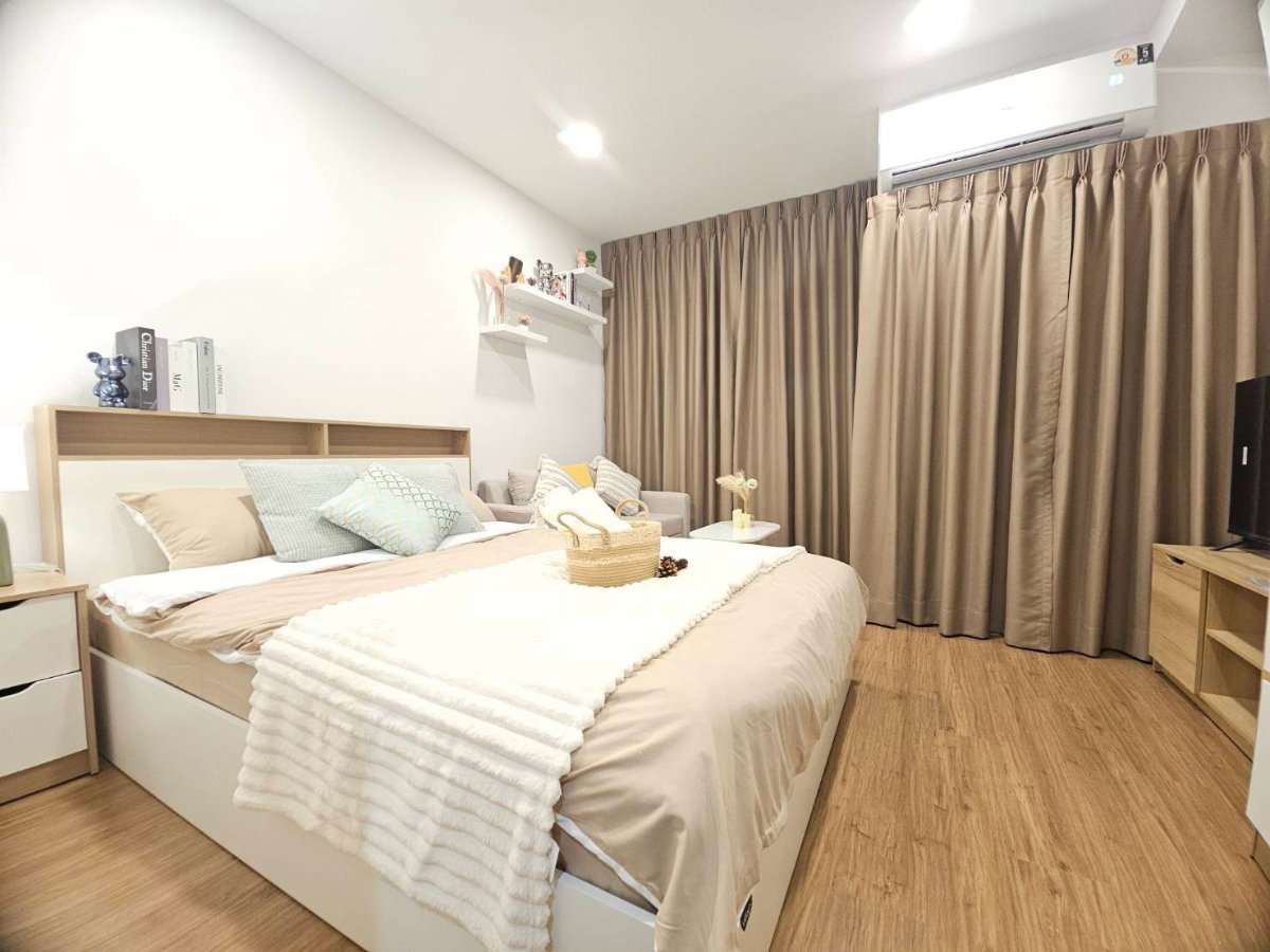 รูป ให้เช่า The Livin Ramkhamhaeng ห้องใหม่มือ 1 วิวสระ ใกล้ MRT ลำสาลี เพียง 11,500 บาท - รูปที่ 3/13