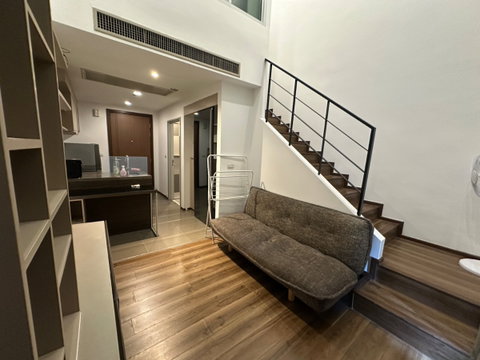 T269 Condo for rent Onyx Phaholyothin, Duplex room 45 sq.m. Near BTS Saphan Kwai, fully furnished, super special price.