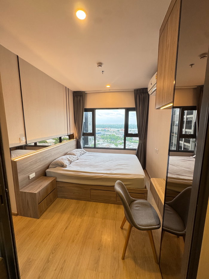 รูป Condo for RENT : Life Rama 4 Asoke 𝐒𝐢𝐳𝐞 : 30 sqm. 𝐓𝐲𝐩𝐞 : 1 Bed 1 Bath / City View 𝐅𝐥𝐨𝐨𝐫 : 27th ✅Fully furnished - รูปที่ 5/13
