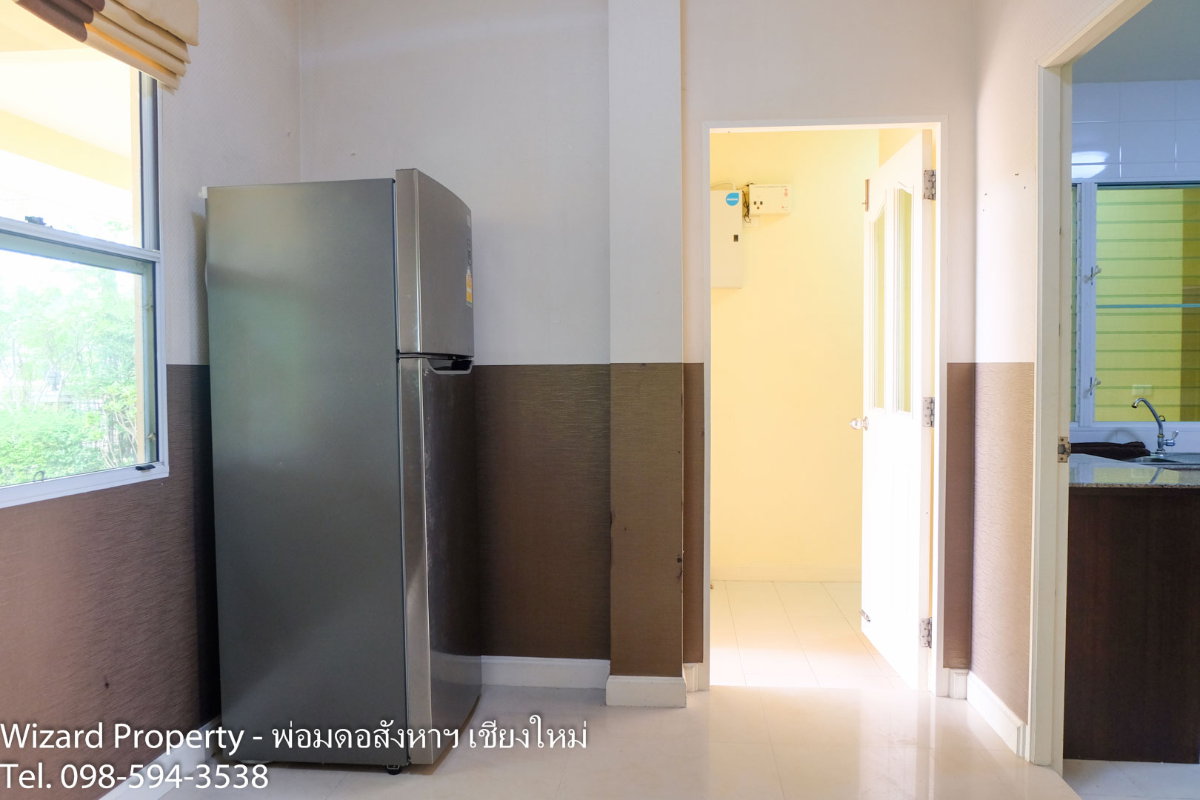 รูป บ้าน 2 ชั้นให้เช่า ติดป่าดอยสุเทพ วิวภูเขา | น้ำแพร่ หางดง เชียงใหม่ บ้านในโครงการหรู • ฟังก์ชันครบ • เฟอร์นิเจอร์ครบ • มีส่วนกลาง - รูปที่ 10/32