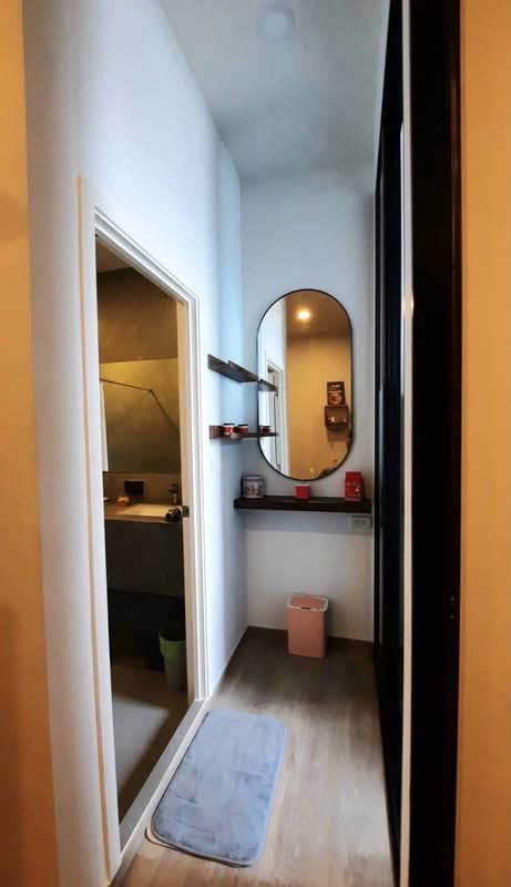 picture Origin Plug & Play Ramintra | Building F | Pet-Friendly | 12A Floor | 26.25 sq.m. LINE: @081mrzsz - 3/9