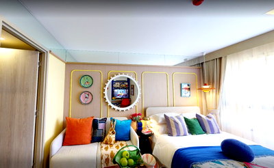 ขายคอนโด : dcondo air Lad Krabang 1 ห้องนอนพร้อมอยู่ โปรโมชั่นพิเศษจากโครงการ 