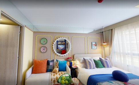dcondo air Lad Krabang 1 bedroom ready to move in. Special promotions from the project