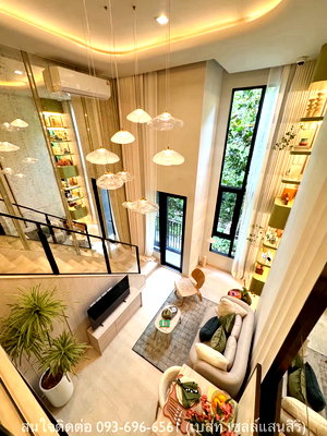 ขายคอนโด : LOVE Charoen Nakhon | คอนโดใหม่ ใกล้ Icon Siam เพดานสูง 2 ชั้น ราคาพรีเซลล์