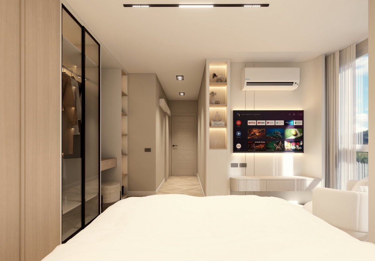 รูป Rare Family Unit | ใกล้ มช. | คอนโดหรู Punna Residence 5 วิวสระ ห้องใหญ่ 2 นอน 2 น้ำ | ทำเลหน้า มช. ห่างประตูหน้ามหาวิทยาลัยเชียงใหม่เพียง 500 เมตร - รูปที่ 10/32