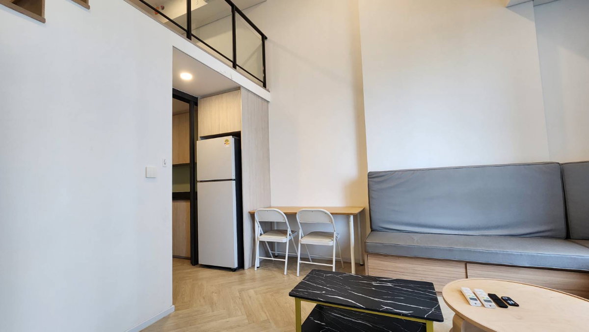 รูป ให้เช่า ✨Siamese Residence, Landmark @ MRTA Station ✨Loft 1 ห้องนอน  ใกล้แหล่งอำนวยความสะดวกมากมาย 🥰 - รูปที่ 4/7