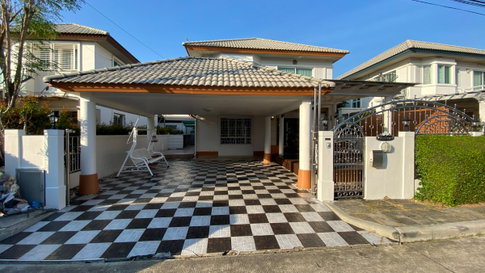 บ้านเดี๋ยว 2 ชั้น หลังใหญ่ใกล้เมืองทองธานี ซอยแจ้งวัฒนะ-ปากเกร็ด 41 ถนนแจ้งวัฒนะ ให้เช่า