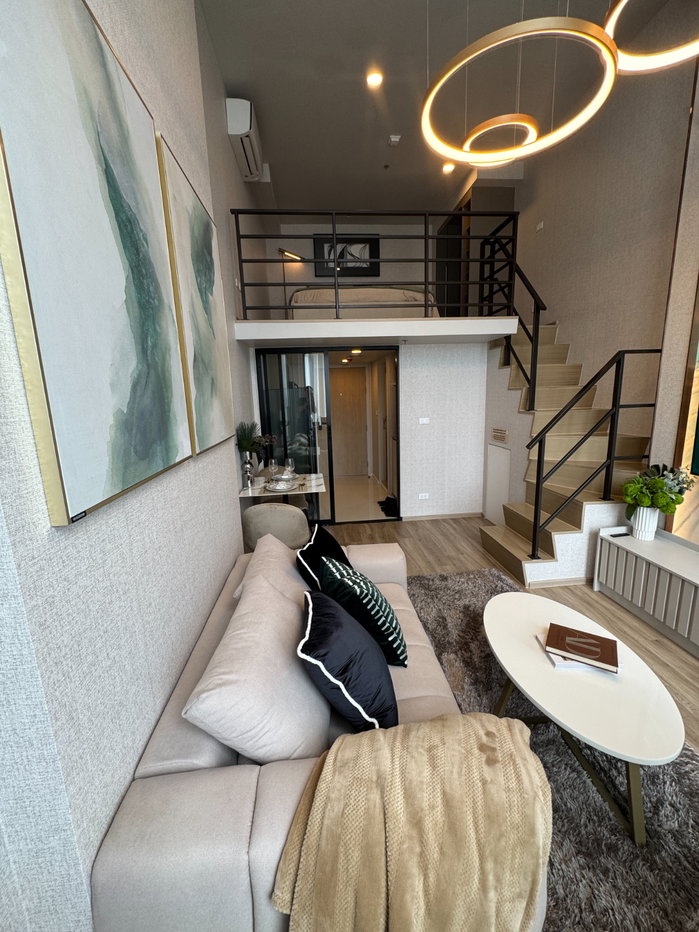 รูป Condo for RENT : Culture Thonglor   𝐒𝐢𝐳𝐞 : 42 sqm.  Duplex 1 Bedroom 1 Bathroom / City View  𝐅𝐥𝐨𝐨𝐫 : 22nd  ✅Fully furnished - รูปที่ 8/15
