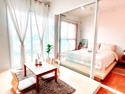 Condos for rent : For Rent Condo THE PARKLAND RATCHADA-WONGSAWANG Building 1, Floor 12A,1 bed room, Room size 30 sqm