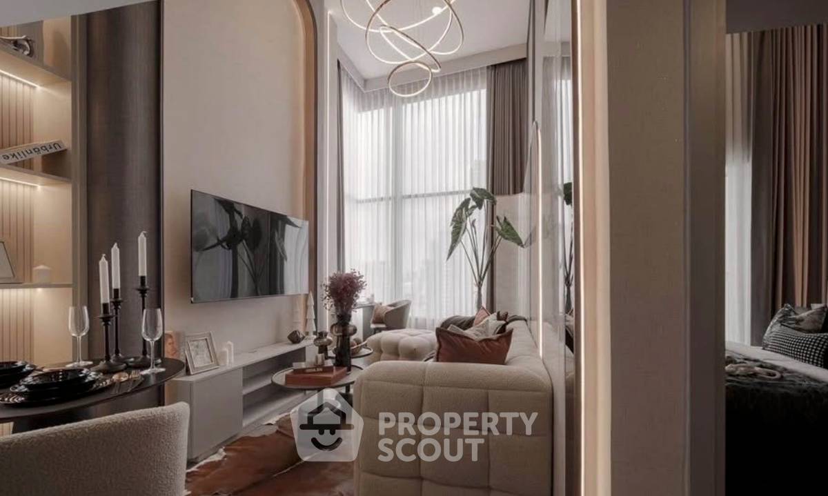 picture 15th-Floor 2-BR SOHO Bangkok Ratchada, 200m To MRT Huai Khwang (ID 3180026) - 5/6