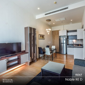 Rental Condo 💎 Noble ReD, 1BR, 54 sq.m., 35K 🌃 High-floor unit with high ceilings, near BTS Ari