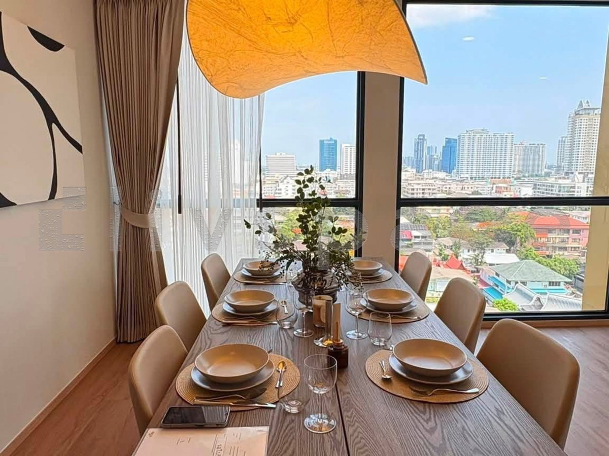 picture ▚ L0FC49ツ FOR RENT: The Issara Sathorn 2 Bed 2 Bath 90sqm Beautifully Decorated High Floor Unblocked View Cool Facing✨ - 5/18