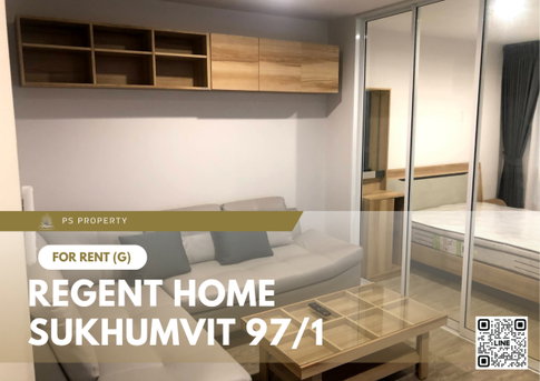 ให้เช่า 🔥 Regent Home Sukhumvit 97/1 🔥 เฟอร์นิเจอร์ และ เครื่องใช้ไฟฟ้าครบ ใกล้ BTS บางจาก