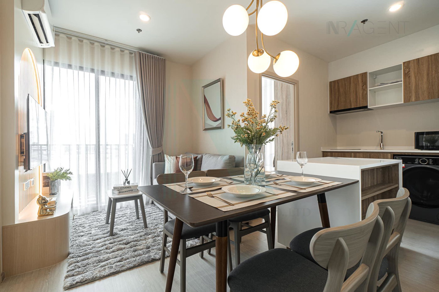 รูป ให้เช่าคอนโด นิว โนเบิล ไฟฉาย-วังหลัง อาคาร 1 ชั้น 7 2 ห้องนอน ขนาด 35.00 ตรม ใกล้ MRT แยกไฟฉาย - รูปที่ 1/8