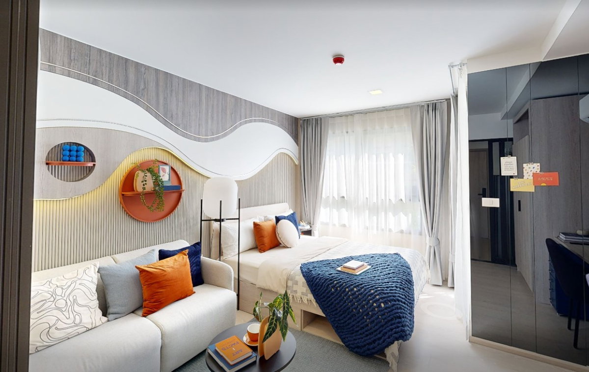 picture dcondo air Lad Krabang 1 bedroom ready to move in. Special promotions from the project - 13/13