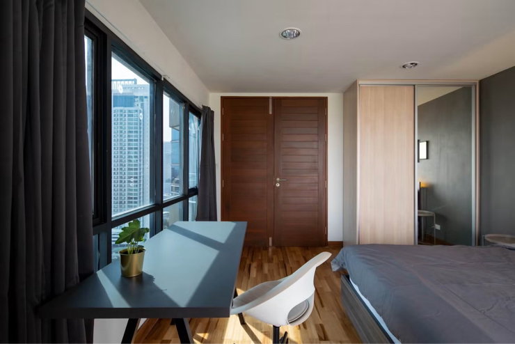 picture Sarin Place Ratchada 46 ✨ Large 2BR corner unit | 22nd floor | Spacious balcony | Ready to move in immediately - 10/16