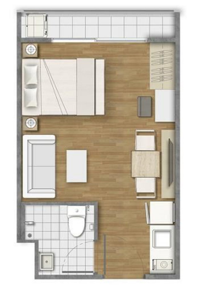 picture Urgent Sale Plum Condo Phaholyothin 89 Phase 3 - 16/16