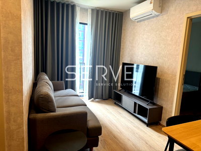 Condos for rent : 2 Beds Large Room City View Fully furnished New Condo Good Location Close To MRT Phra Ram 9  220 m.  @  NUE District R9