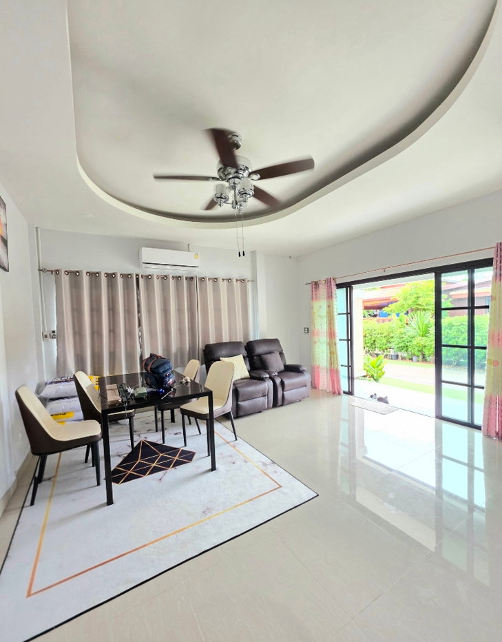 รูป บ้านเดี่ยว ชั้นเดียว พื้นที่กว้างขวาง รับน้องสัตว์เลี้ยง 3ห้องนอน - รูปที่ 3/19