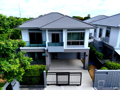 Houses for sale Saphan Sung : 🏡 FOR SALE  – BRAND NEW CORNER DETACHED HOUSE The Palm Krungthep Kreetha – Wongwaen